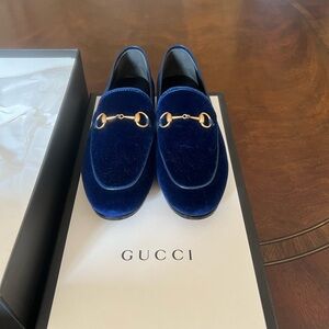 Gucci Women’s Size 38.5 Blue Loafers